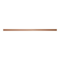 Decorative Tile Trim Finestra Arte 74.8 x 2.3 cm, copper, 1pc