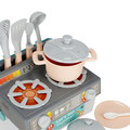Portable Kitchen with Cooking Accessories 3+