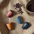 Espresso Cup Queso 100ml, red