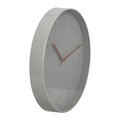 Wall Clock Tito, grey