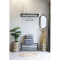 Metal shoe Rack Vita, black