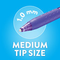 Paper Mate InkJoy 300RT Retractable Ballpoint Pens, Medium Point (1.0mm), black, 12pcs