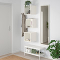 EKET Wall-mounted cabinet combination, white, 105x35x70 cm