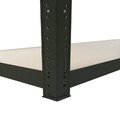 GoodHome Shelving Unit Ryle 179 x 120 x 40 cm 5 Shelves, black
