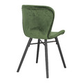 Chair Batilda, velvet, forest green