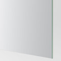AULI 4 panels for sliding door frame, mirror glass, 100x201 cm