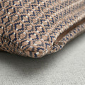 MOROTSMOTT Cushion cover, grey-beige/anthracite, 50x50 cm