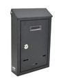Basic Wall-Mount Letterbox, Anthracite, 300x230x85mm