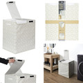 Dual-Compartment Laundry Basket 50x41x57, grey