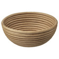 BANDSLÄTTING Proofing/bread basket, rattan, 22 cm