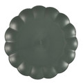Plate Iris 25.5cm, dark grey