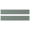 NICKEBO Drawer front, matt grey-green, 60x10 cm
