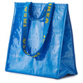 FRAKTA Cool bag, blue, 38x40 cm
