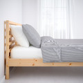 TARVA Bed frame, pine, Luröy, 140x200 cm