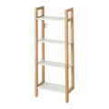 GoodHome Nantua Natural & White Oak Shelving