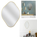 Mirror Diamond 60 cm, gold