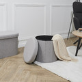 Pouffe Olaf, grey