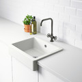 HAVSEN Sink bowl with visible front, white, 62x48 cm