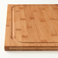 LÄMPLIG Chopping board, bamboo, 46x53 cm