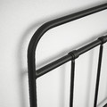 STJÄRNÖ Bed frame, anthracite/Luröy, 90x200 cm