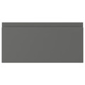 VOXTORP Drawer front, dark grey, 40x20 cm