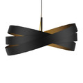 GoodHome Pendant Lamp Agiou 1x E27, matt black
