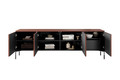 TV Cabinet with Drawer Sonatia 200, burgundy