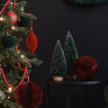 Sisal Christmas Tree Decoration, 30 cm, Dark Green