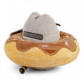 Soft Plush Toy Pusheen in a Chocolate Donut
