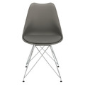 Dining Chair Norden DSR PP, dark grey