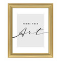 Photo Frame 40x50 cm, gold