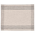 VÅRARV Place mat, dark grey/natural, 35x45 cm