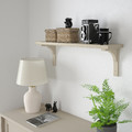 BERGSHULT Shelf, grey-beige, 80x20 cm