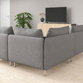 SÖDERHAMN Corner sofa, 6-seat, Tonerud grey
