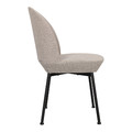 Upholstered Chair Cloe, light grey