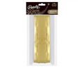 Table Fringe Deco Curtain 80x300cm, metallic gold