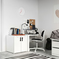 SMÅSTAD / PLATSA Cabinet, white white, with 1 shelf, 60x55x63 cm