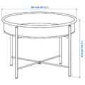 KULTURSKOG Plant stand, light green, 58 cm