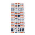 Shower Curtain GoodHome Kina 180 x 200 cm, multicolour stripes