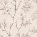 GoodHome Vinyl Wallpaper on Fleece Drave, beige