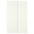 BERGSBO Pair of sliding doors, white, 150x236 cm