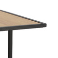 Side Table for Laptop Oxford, oak