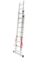 AW Aluminium Ladder Basic 3x8 Steps 150kg