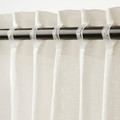 DYTÅG Curtains, 1 pair, white, 145x300 cm