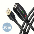 AXAGON USB Cable ADR-220 USB 2.0 A-M -> A-F act 20m