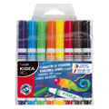 Kidea Conical Tip Jumbo Markers 8 Colours