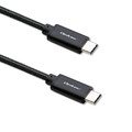 Qoltec Cable USB 2.0 type C to USB 2.0 type C 240W, 1m