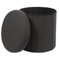 Pouffe Olaf, anthracite