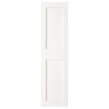 GRIMO  Door with hinges, white, 50x195 cm