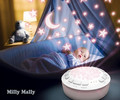 Milly Mally Soft Toy with Projector & Lullabies 0+